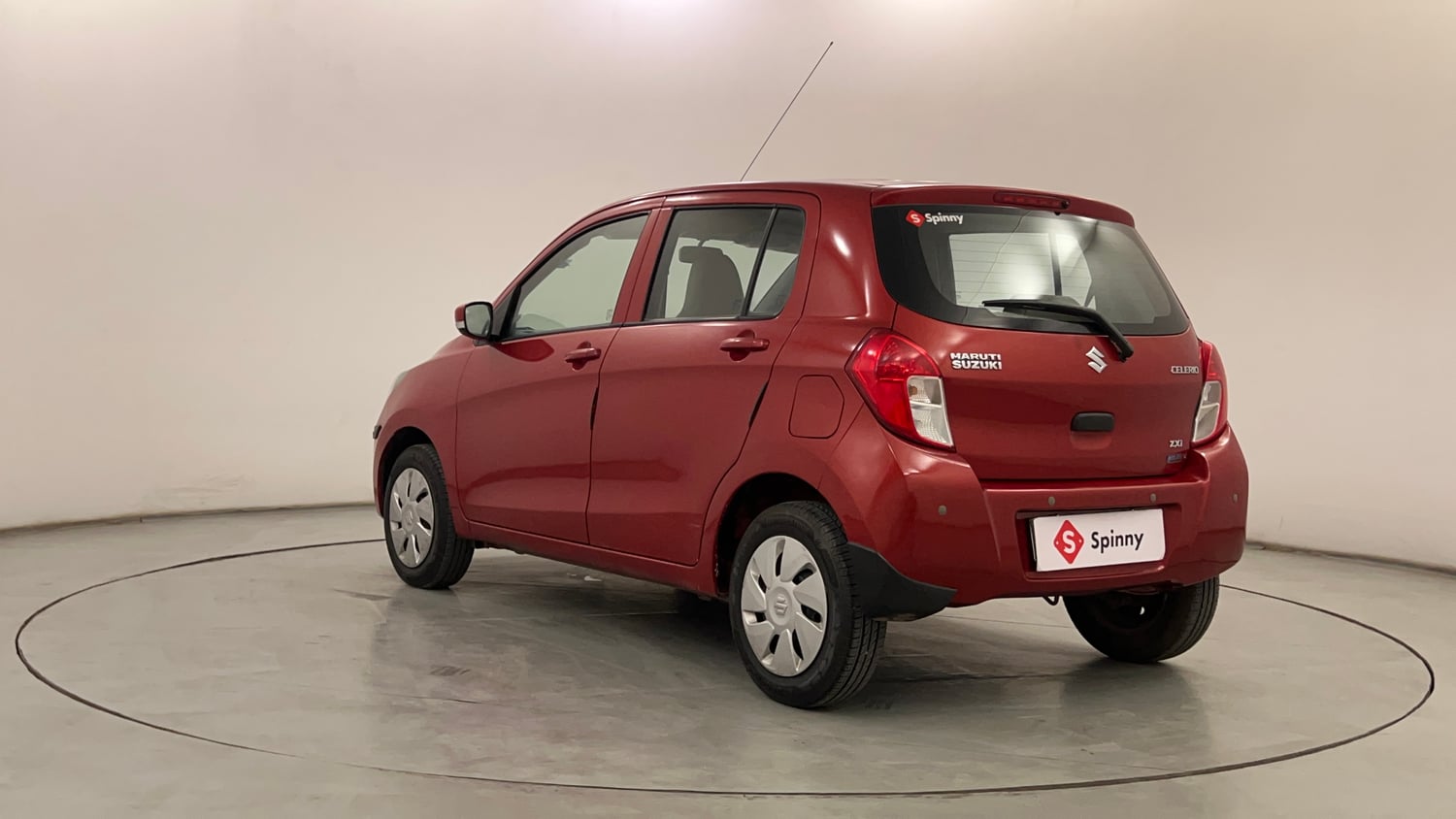 Used 2016 Maruti Suzuki Celerio ZXi AMT Petrol Automatic exterior LEFT REAR CORNER VIEW
