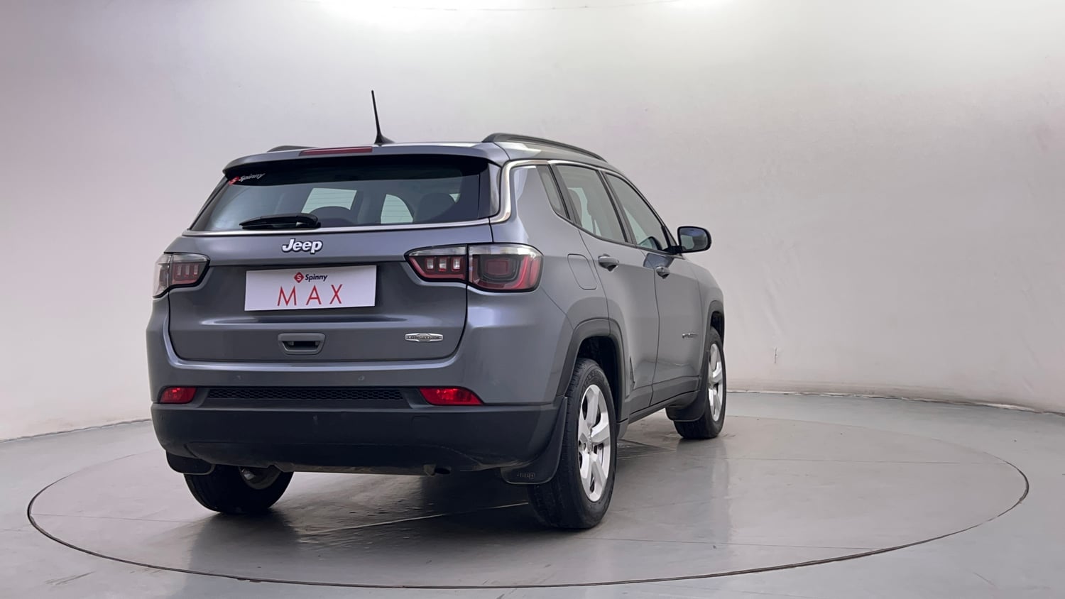 Used 2019 Jeep Compass Longitude (O) 1.4 Petrol AT Petrol Automatic exterior RIGHT REAR CORNER VIEW