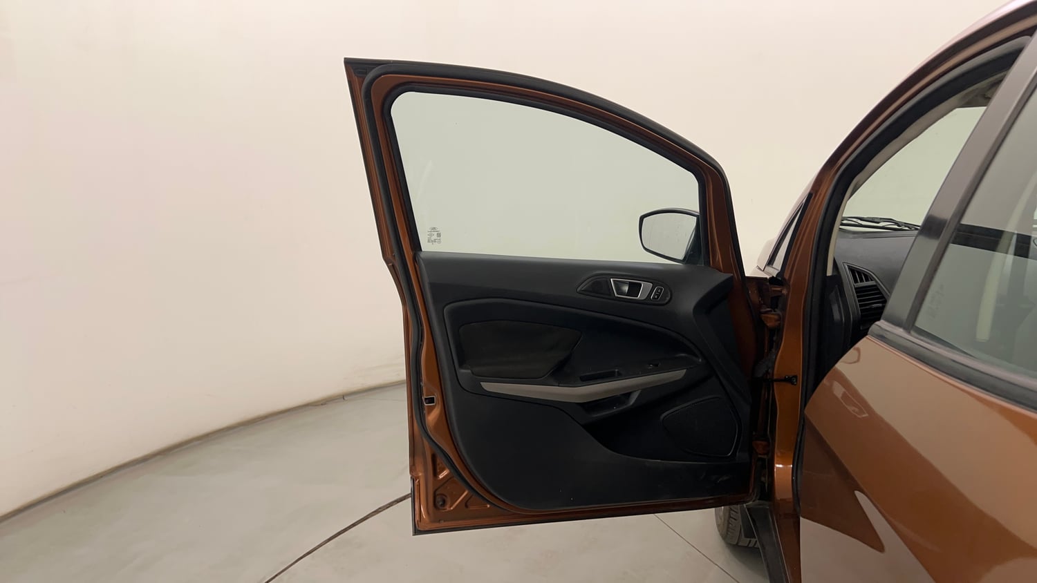 Used 2018 Ford EcoSport Titanium 1.5L Ti-VCT Petrol Manual interior LEFT FRONT DOOR OPEN VIEW