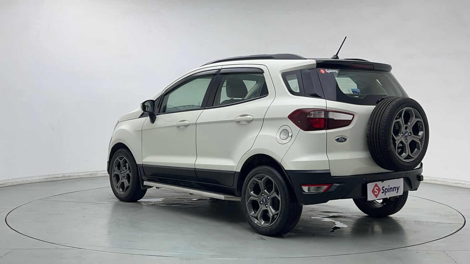 Used 2019 Ford EcoSport S Petrol Petrol Manual exterior LEFT REAR CORNER VIEW
