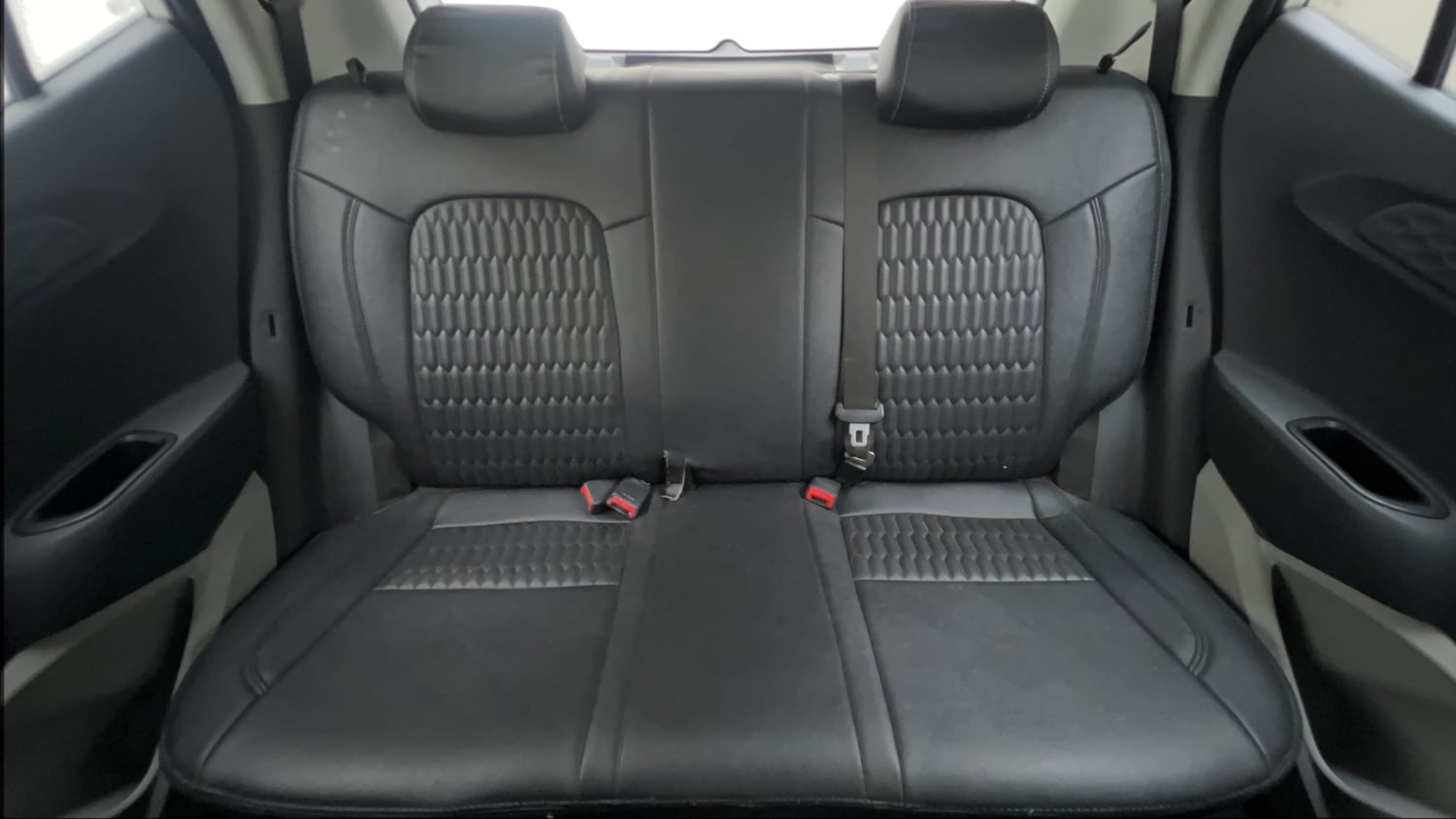 Used 2024 Hyundai Grand i10 Nios Era 1.2 Kappa Petrol Manual interior REAR SEAT CONDITION VIEW