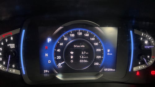Used 2022 Hyundai Creta SX (O) 1.4 Turbo 7 DCT Petrol Automatic interior CLUSTERMETER VIEW