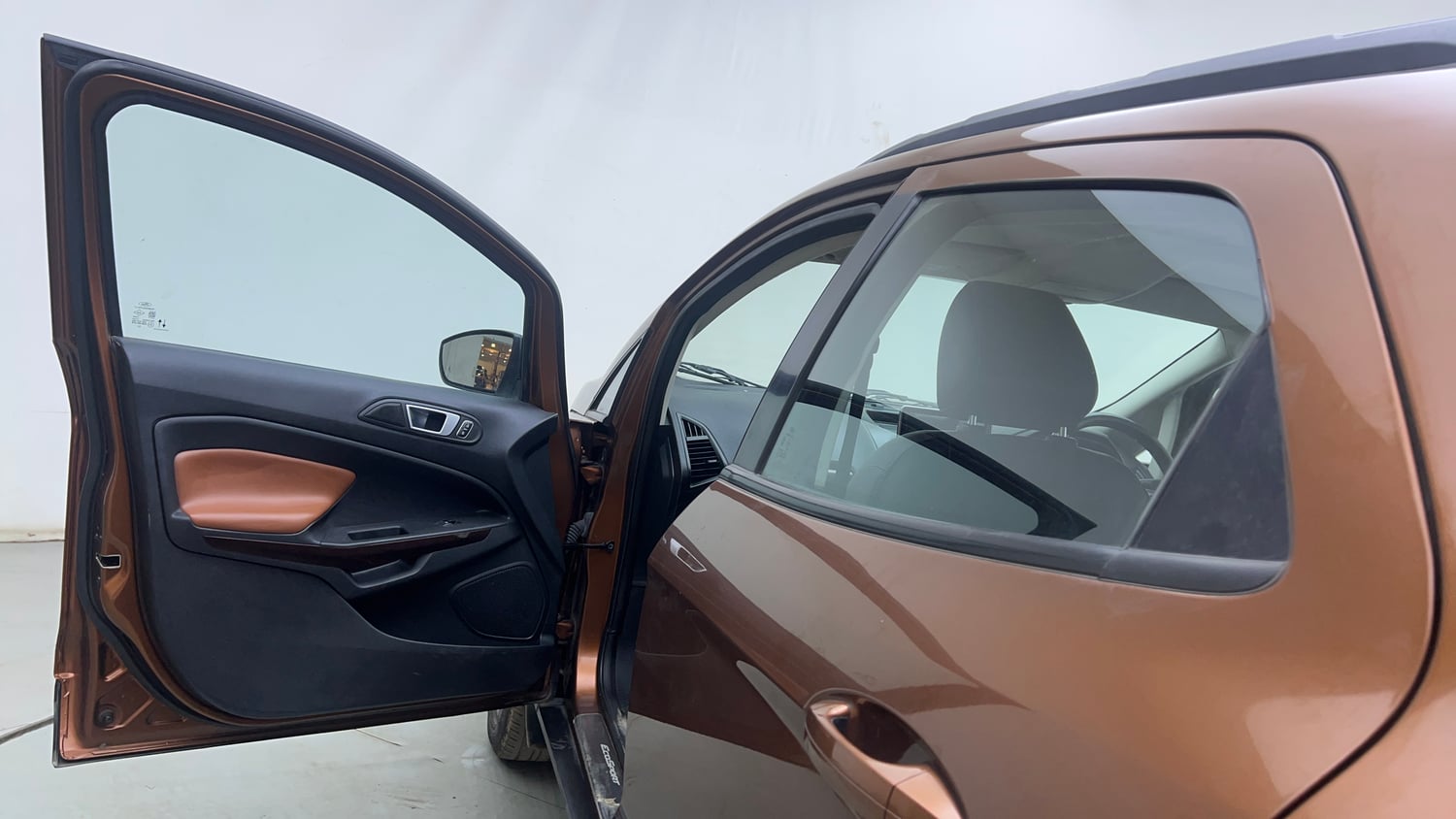 Used 2020 Ford EcoSport Thunder Edition Diesel Diesel Manual interior LEFT FRONT DOOR OPEN VIEW