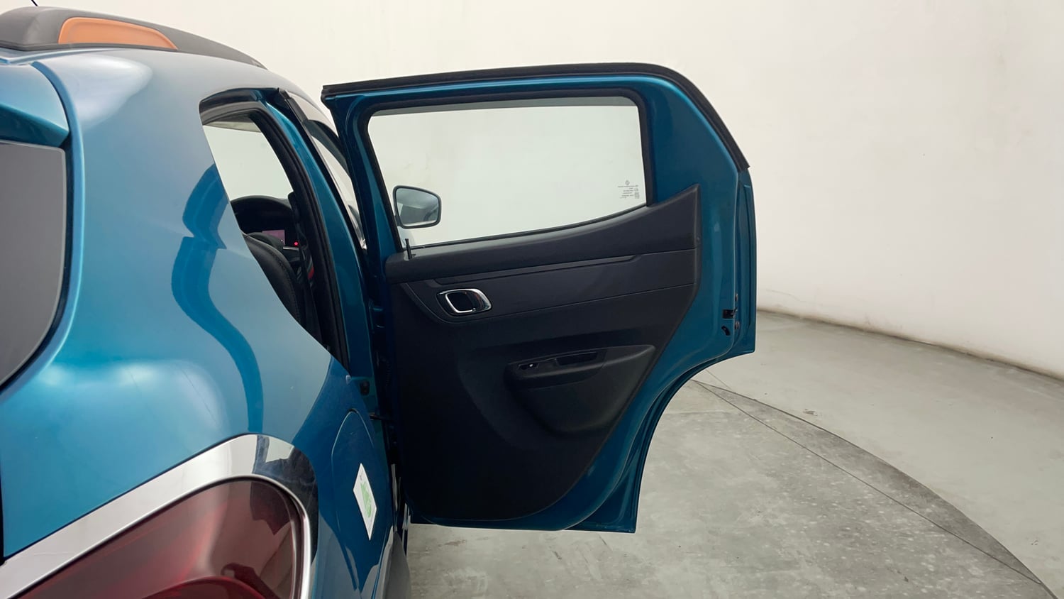 Used 2021 Renault Kwid CLIMBER 1.0 AMT Opt Petrol Automatic interior RIGHT REAR DOOR OPEN VIEW