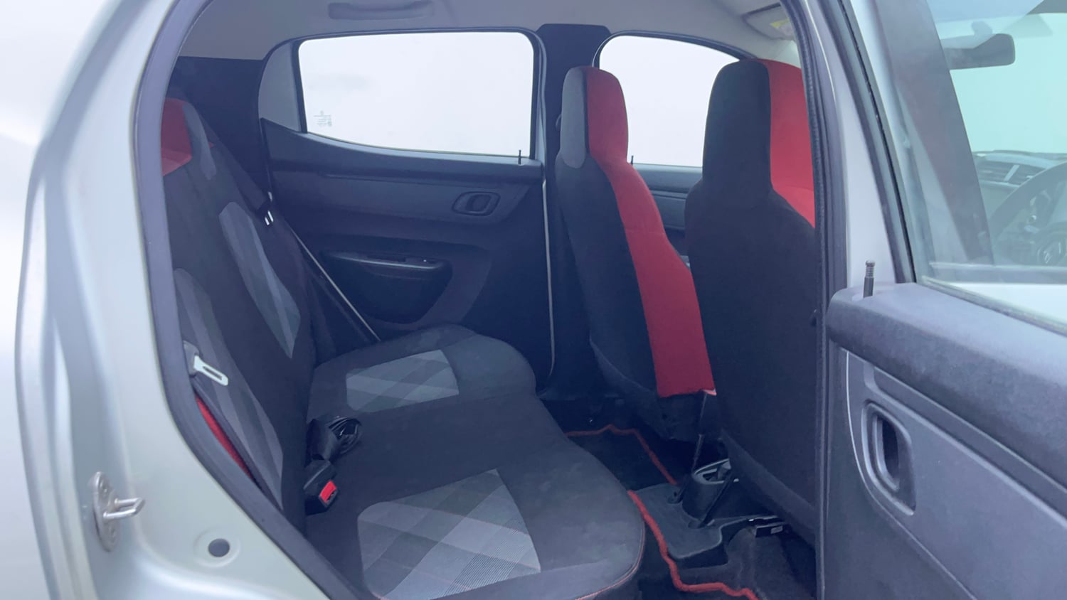 Used 2021 Renault Kwid RXT 1.0 Opt Petrol Manual interior RIGHT SIDE REAR DOOR CABIN VIEW