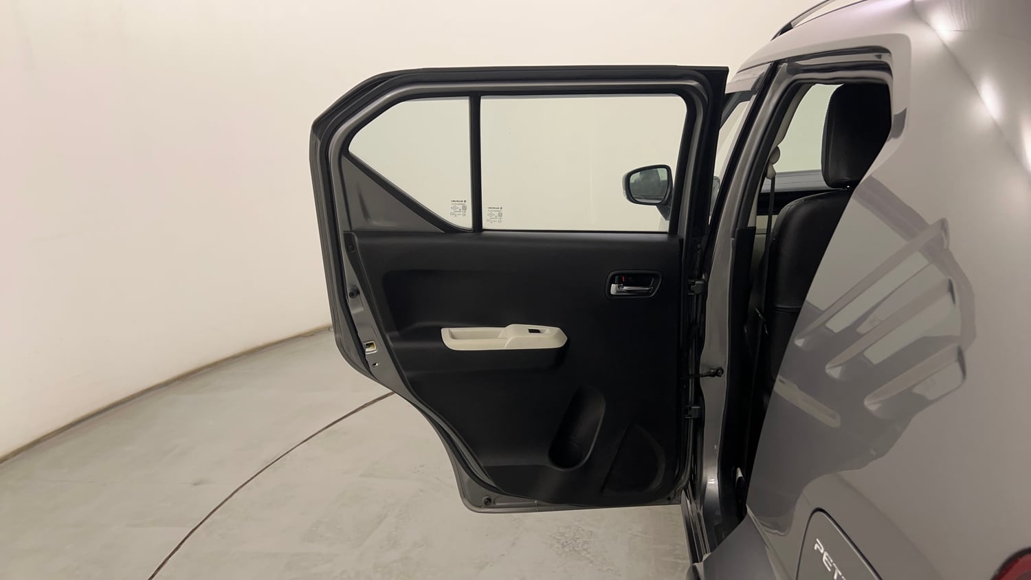 Used 2021 Maruti Suzuki Ignis Zeta 1.2 AMT Petrol Automatic interior LEFT REAR DOOR OPEN VIEW