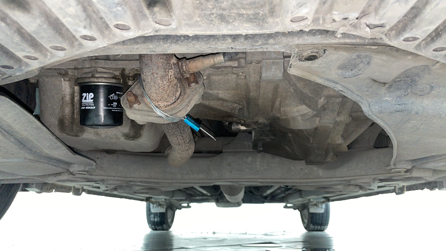 Used 2017 Maruti Suzuki Ciaz Alpha 1.4 MT Petrol Manual extra FRONT LEFT UNDERBODY VIEW
