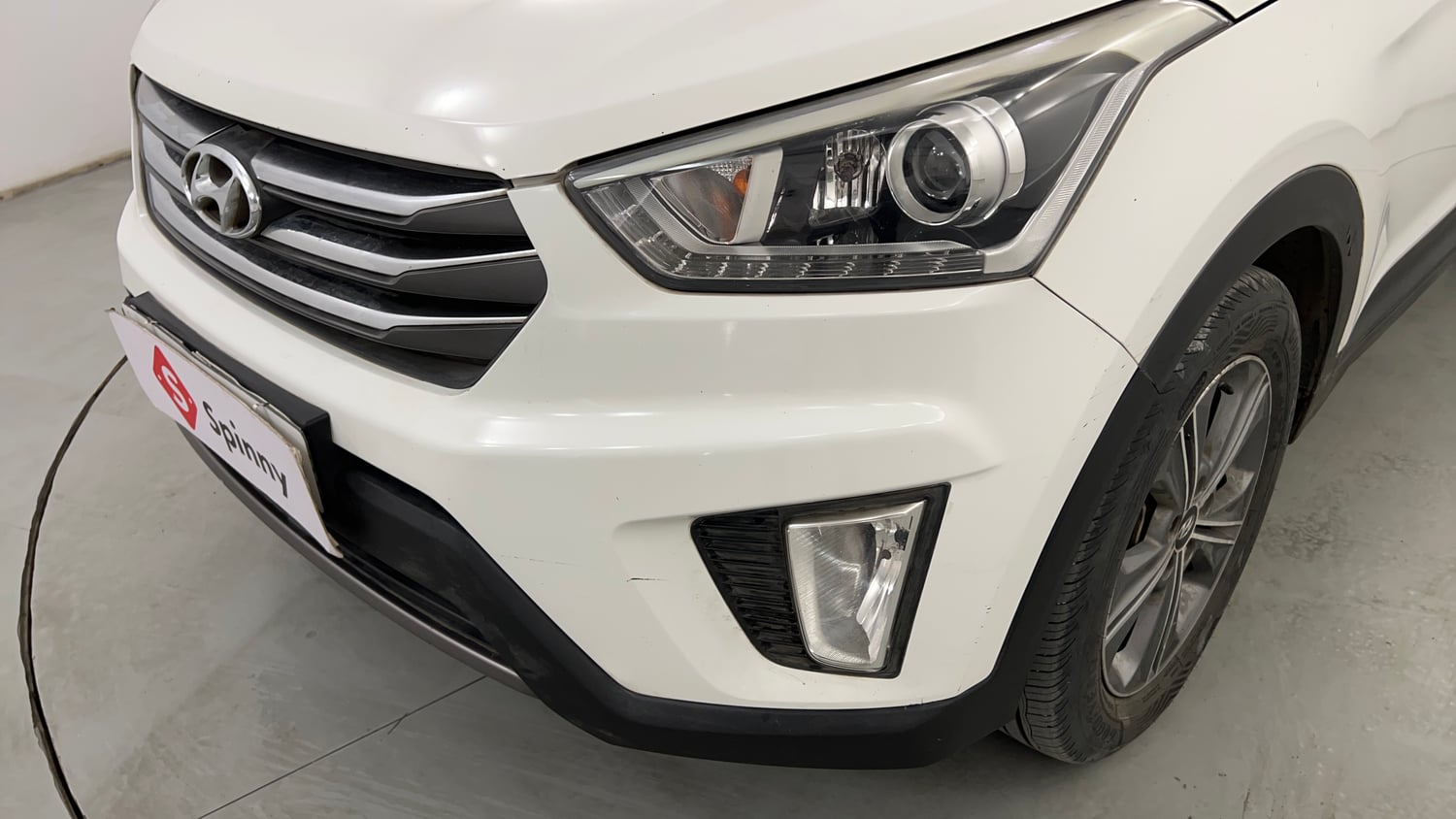 Used 2018 Hyundai Creta SX Plus 1.6 AT CRDI Diesel Automatic dents MINOR SCRATCH