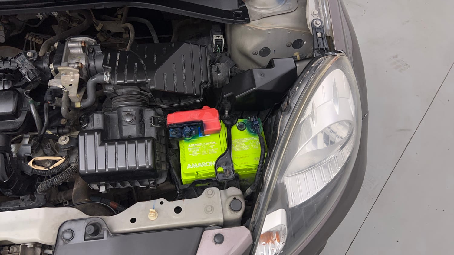 Used 2013 Honda Brio S MT Petrol Manual engine ENGINE LEFT SIDE VIEW