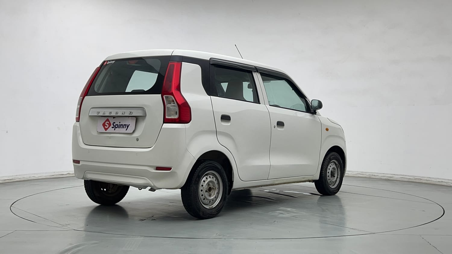 Used 2021 Maruti Suzuki Wagon R LXi (O) 1.0 CNG Cng Manual exterior RIGHT REAR CORNER VIEW