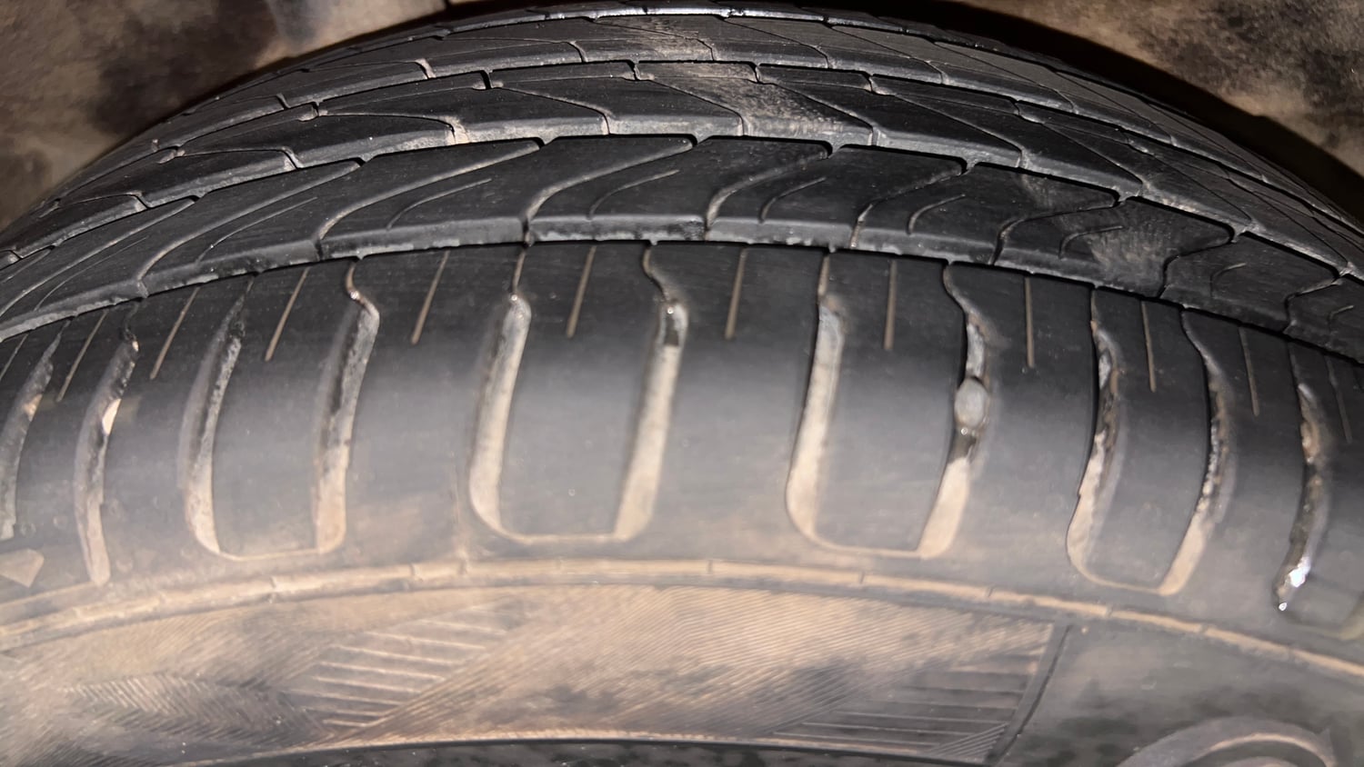 Used 2021 Honda City VX CVT Petrol Petrol Automatic tyres RIGHT REAR TYRE TREAD VIEW