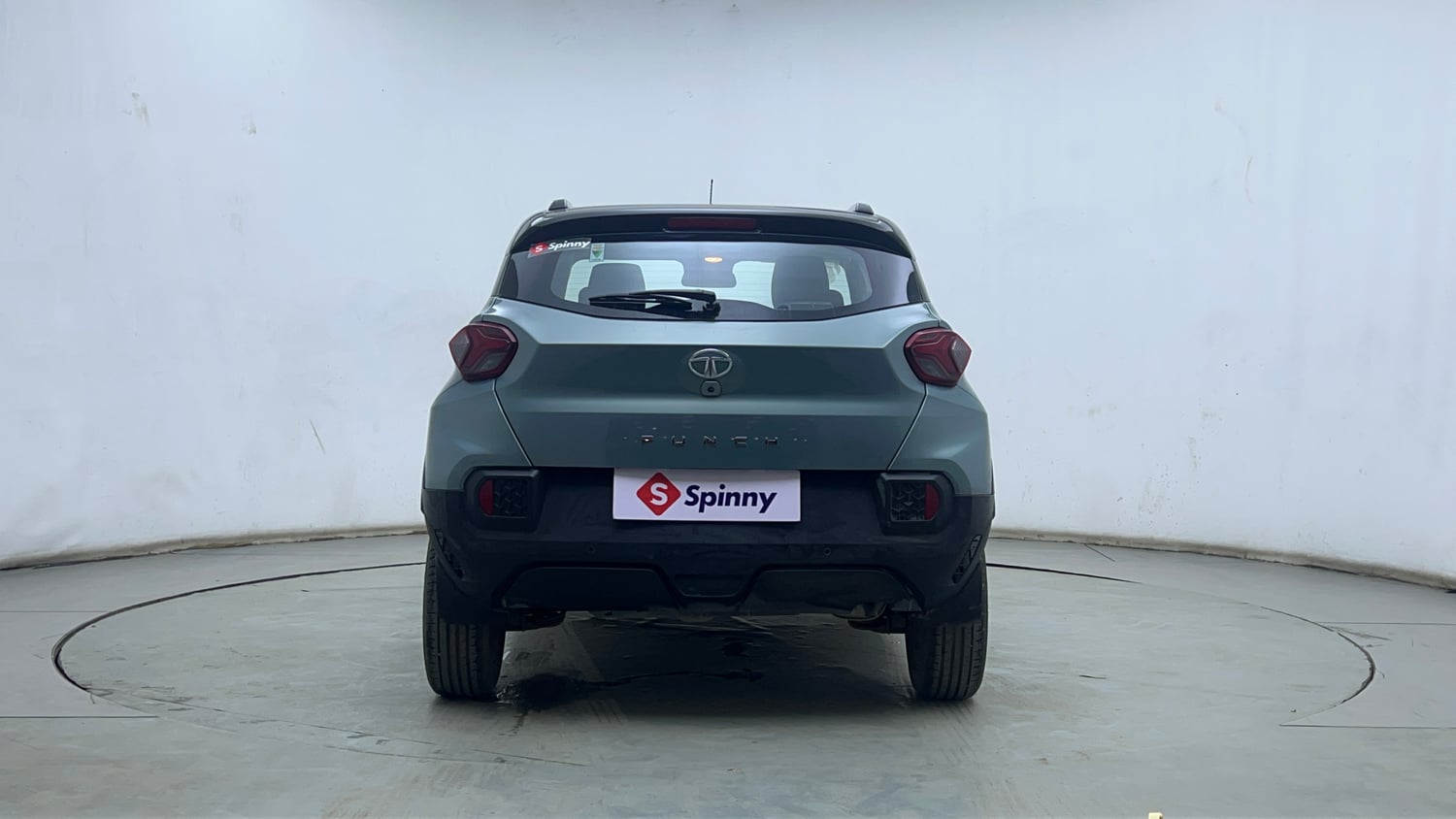 Used 2023 Tata Punch Creative IRA AMT Dual Tone Petrol Automatic exterior BACK VIEW