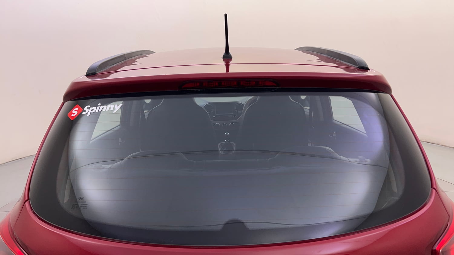 Used 2018 Hyundai Grand i10 Sportz 1.2 Kappa VTVT Petrol Manual exterior BACK WINDSHIELD VIEW