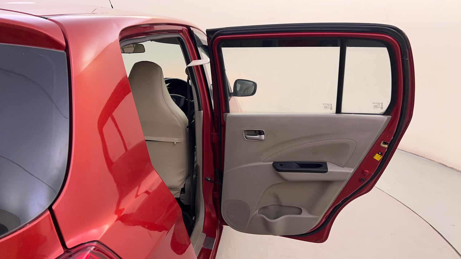Used 2014 Maruti Suzuki Celerio VXi Petrol Manual interior RIGHT REAR DOOR OPEN VIEW