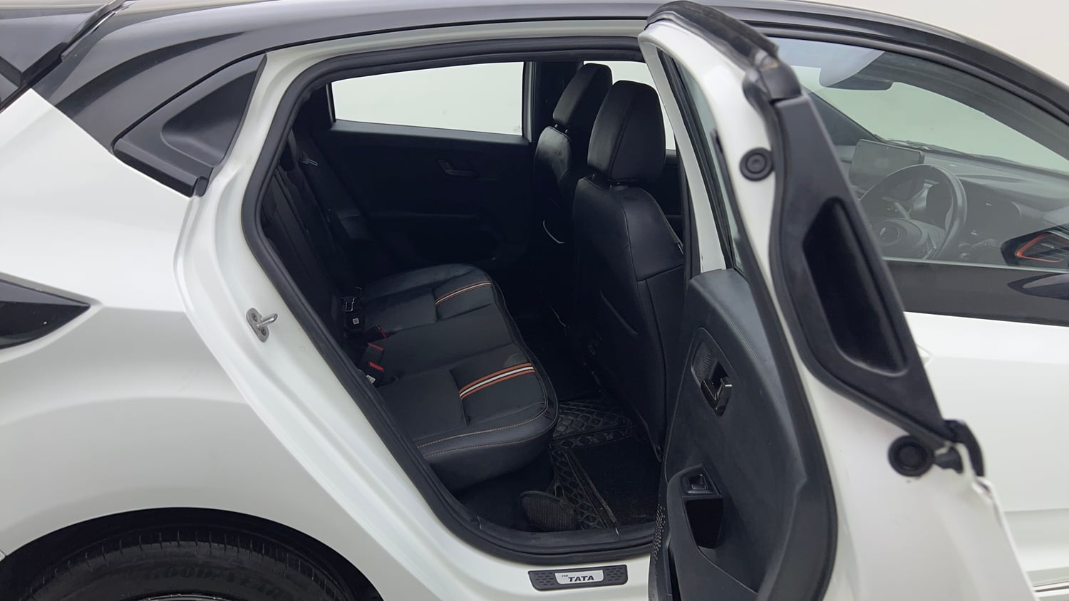 Used 2025 Tata Altroz Racer R2 Petrol Manual interior RIGHT SIDE REAR DOOR CABIN VIEW