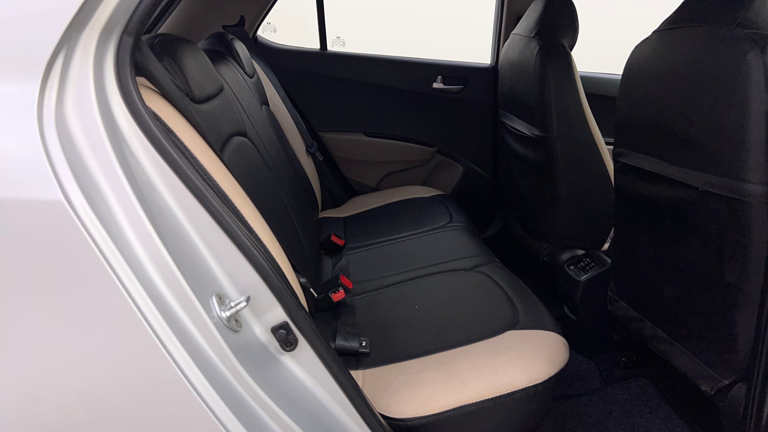 Used 2018 Hyundai Grand i10 Sportz AT 1.2 Kappa VTVT Petrol Automatic interior RIGHT SIDE REAR DOOR CABIN VIEW