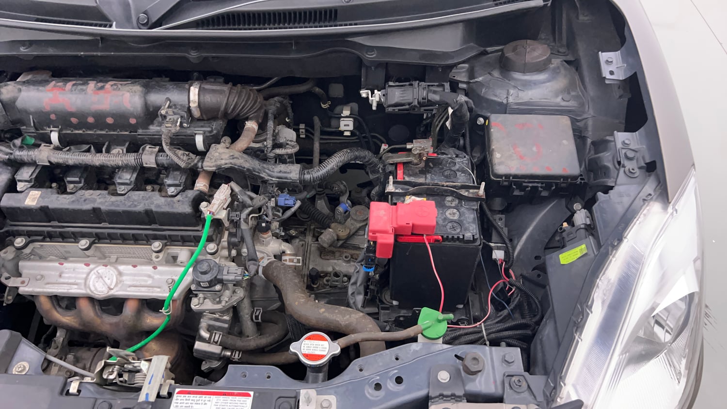 Used 2023 Maruti Suzuki Swift VXi Petrol Manual engine ENGINE LEFT SIDE VIEW