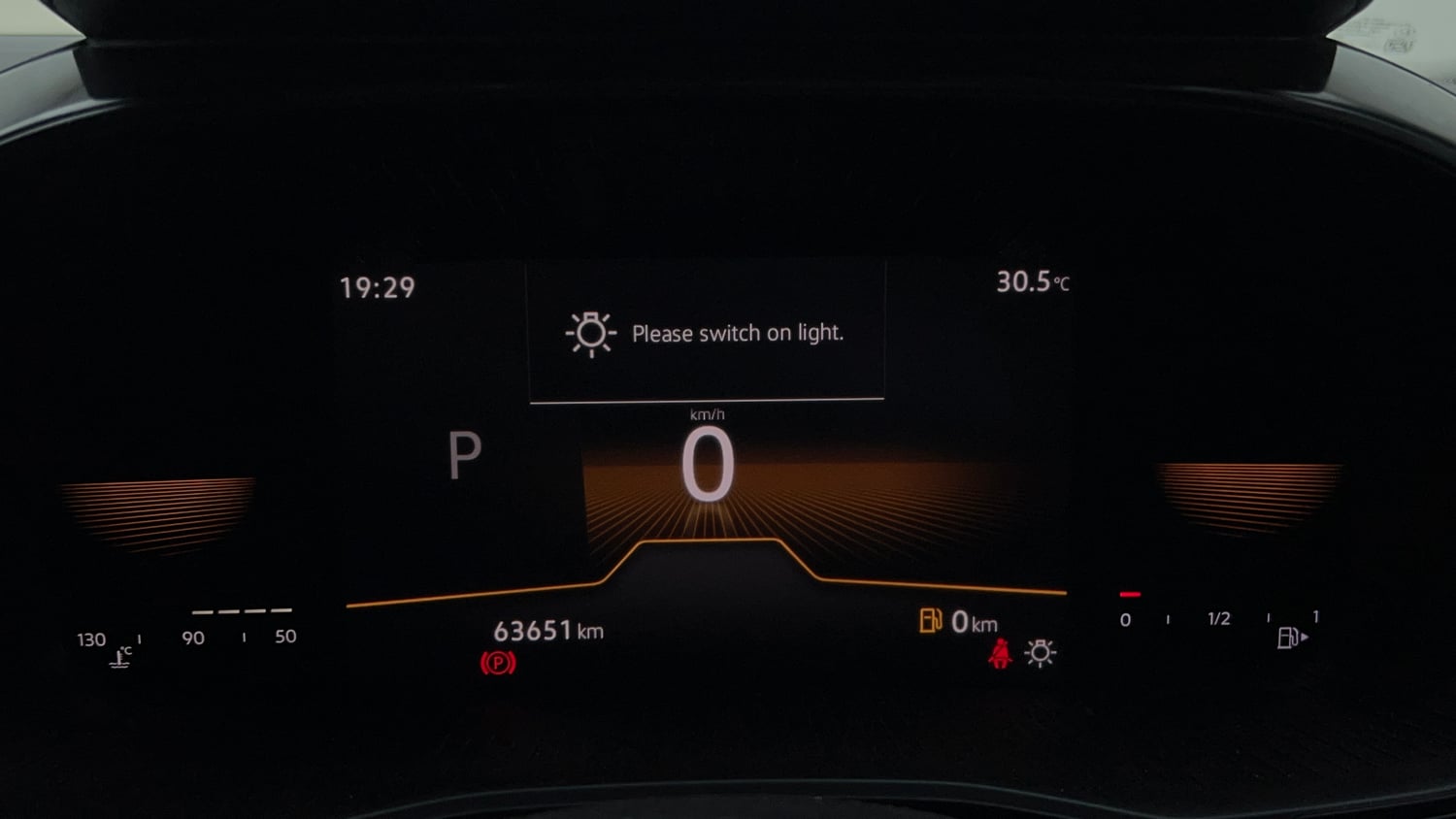 Used 2022 Skoda Slavia Style 1.5L TSI DSG Petrol Automatic interior CLUSTERMETER VIEW