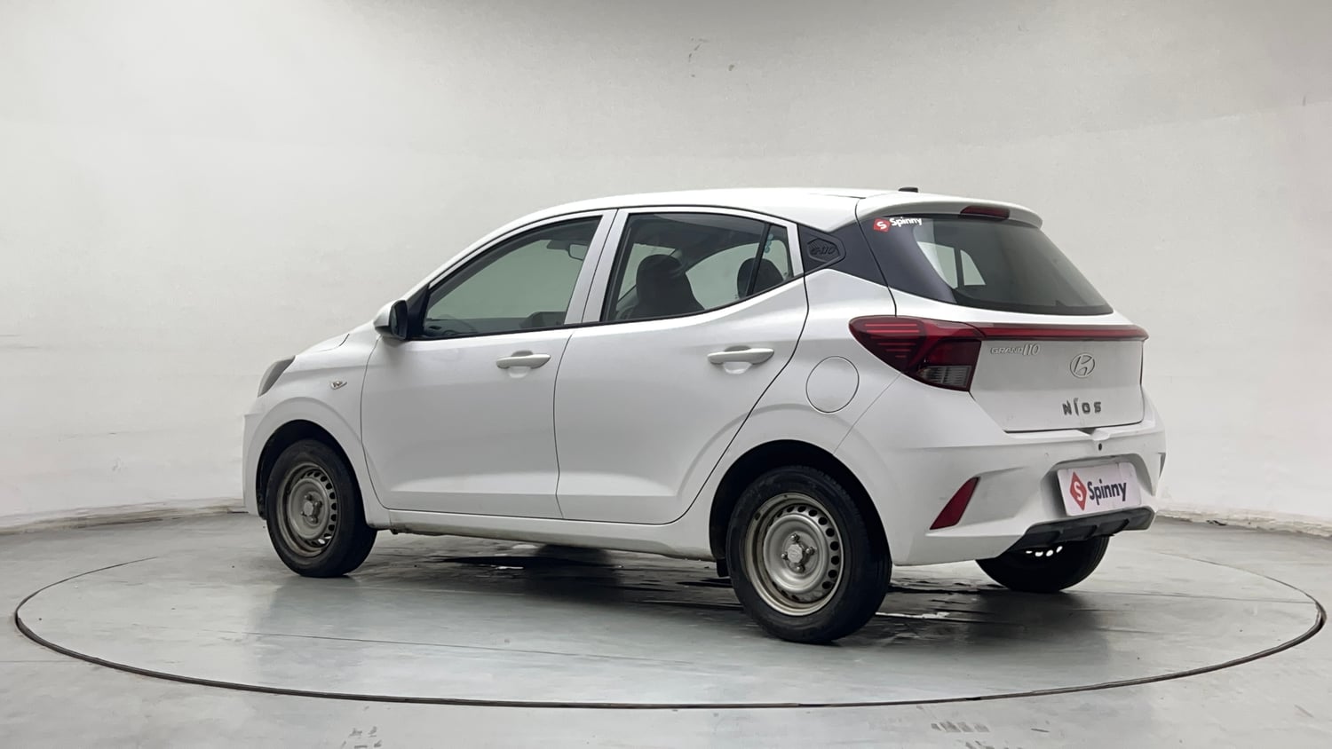 Used 2024 Hyundai Grand i10 Nios Era 1.2 Kappa Petrol Manual exterior LEFT REAR CORNER VIEW