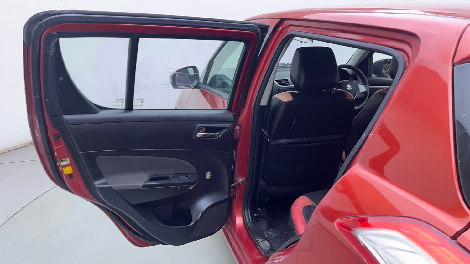 Used 2011 Maruti Suzuki Swift VXi Petrol Manual interior LEFT REAR DOOR OPEN VIEW