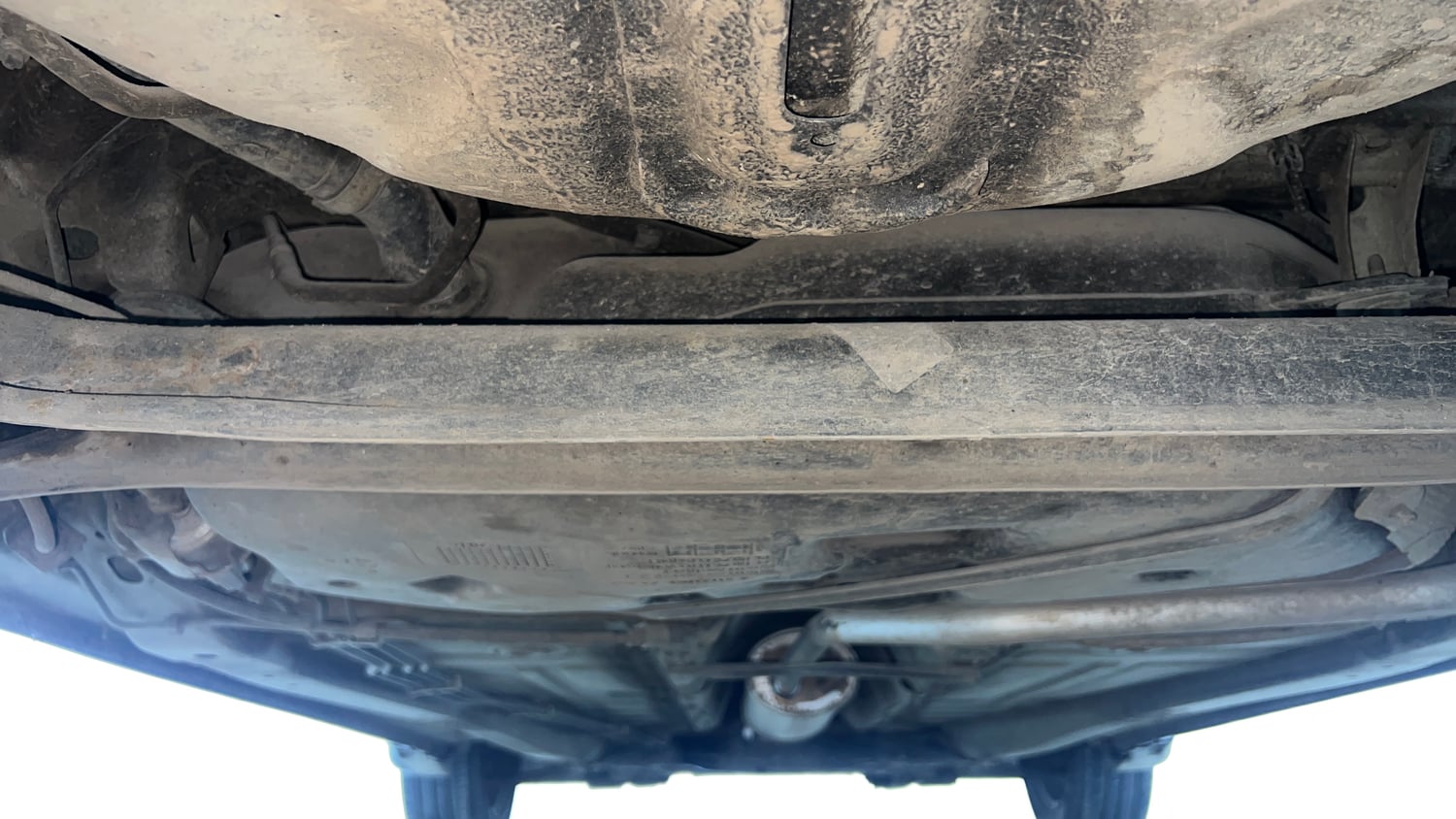 Used 2016 Maruti Suzuki Baleno Delta 1.2 Petrol Manual extra REAR UNDERBODY VIEW (TAKEN FROM REAR)