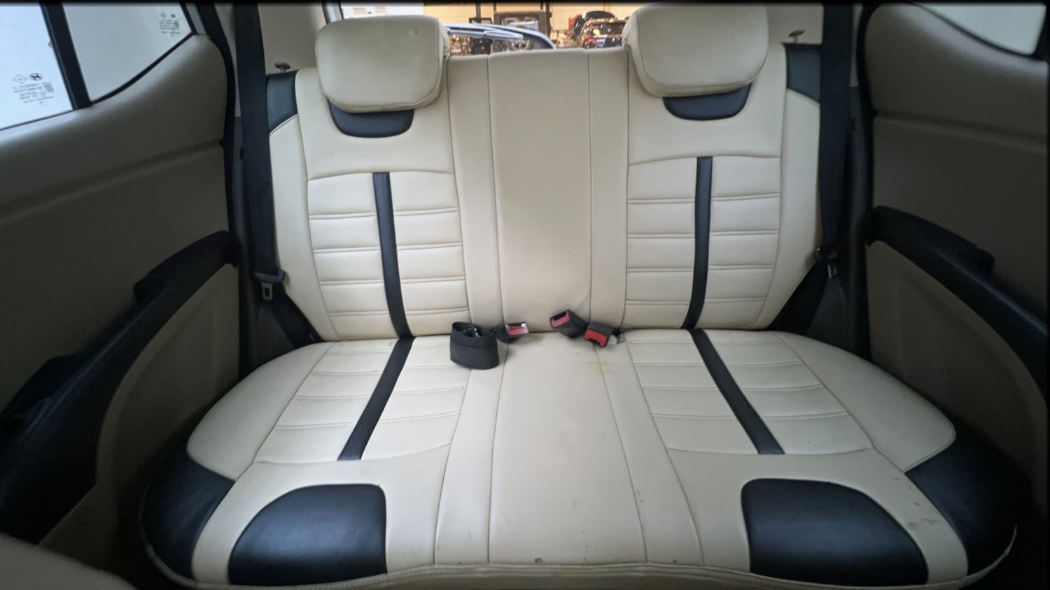 Used 2012 Hyundai i10 Sportz 1.2 Kappa2 Petrol Manual interior REAR SEAT CONDITION VIEW