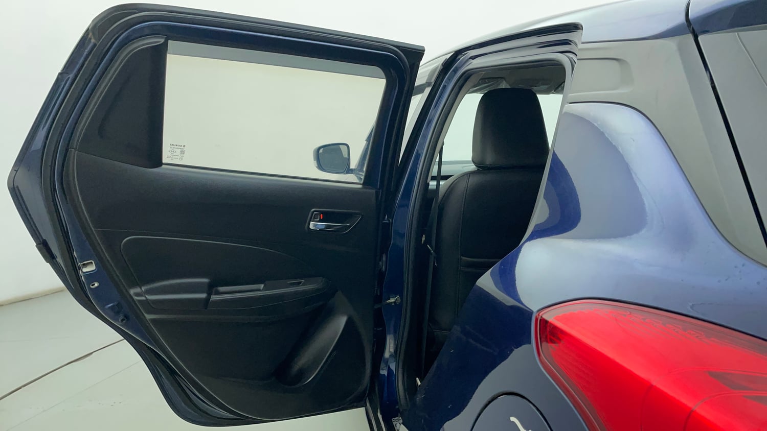 Used 2021 Maruti Suzuki Swift ZXi Petrol Manual interior LEFT REAR DOOR OPEN VIEW