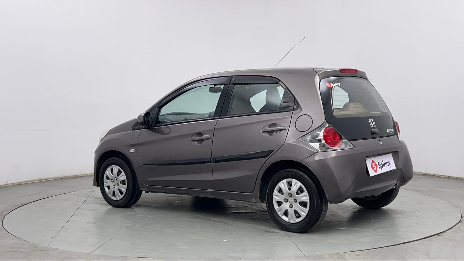 Used 2013 Honda Brio S MT Petrol Manual exterior LEFT REAR CORNER VIEW