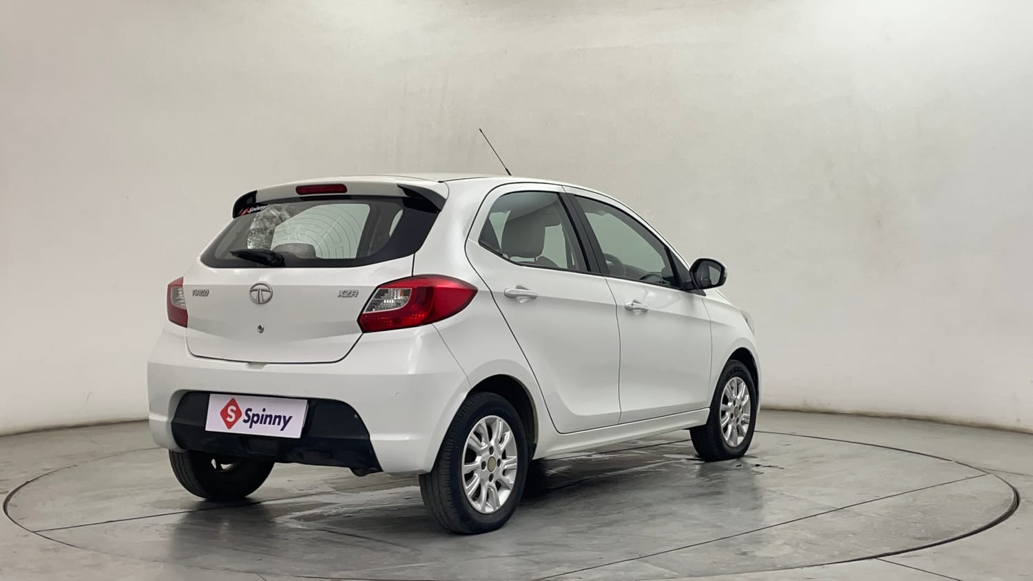 Used 2017 Tata Tiago Revotron XZA Petrol Automatic exterior RIGHT REAR CORNER VIEW