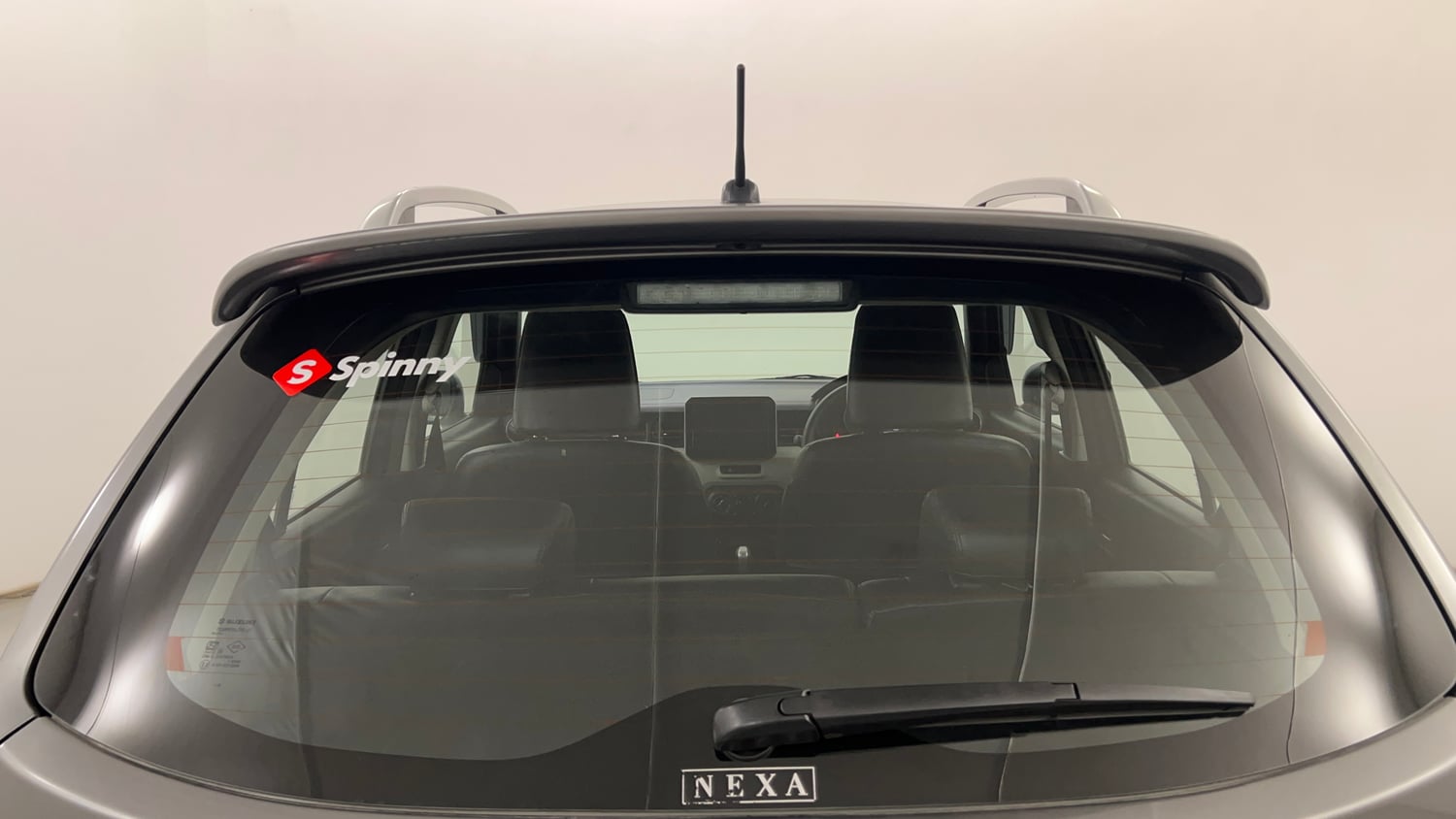 Used 2021 Maruti Suzuki Ignis Zeta 1.2 AMT Petrol Automatic exterior BACK WINDSHIELD VIEW