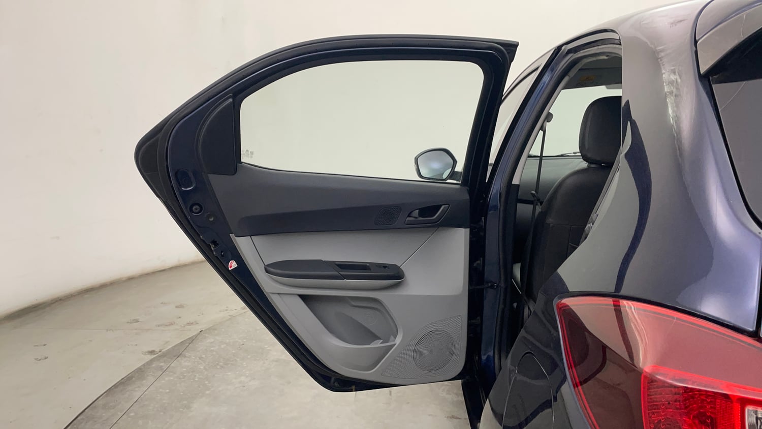 Used 2021 Tata Tiago XT Petrol Manual interior LEFT REAR DOOR OPEN VIEW