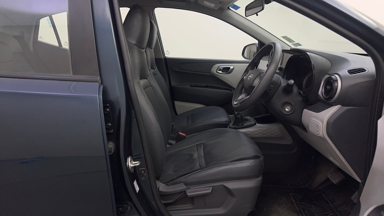 Used 2021 Hyundai Grand i10 Nios Sportz AMT 1.2 Kappa VTVT Petrol Automatic interior RIGHT SIDE FRONT DOOR CABIN VIEW