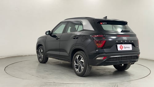 Used 2022 Hyundai Creta SX (O) 1.4 Turbo 7 DCT Petrol Automatic exterior LEFT REAR CORNER VIEW