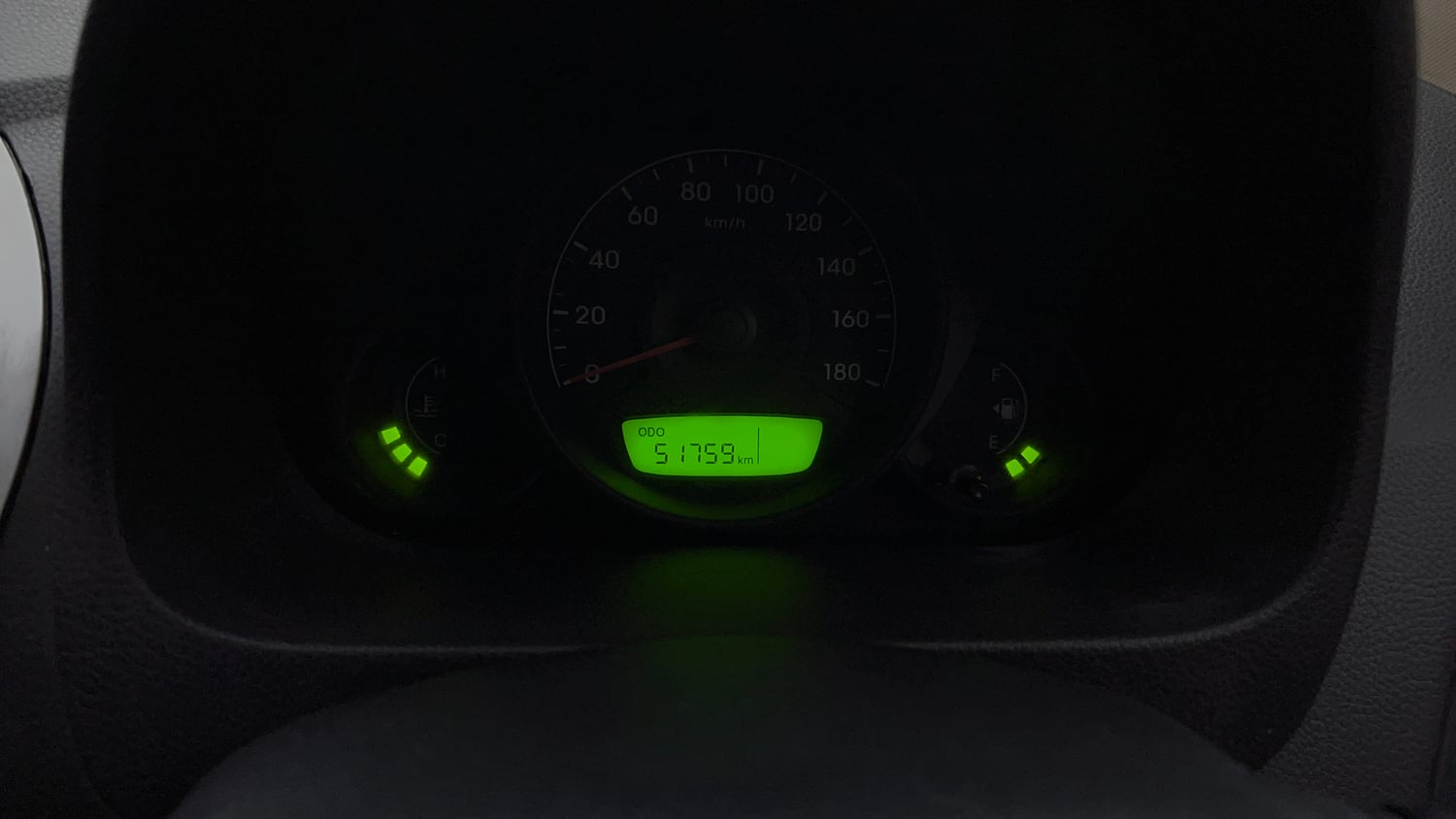Used 2017 Hyundai Eon Era + Petrol Manual interior CLUSTERMETER VIEW
