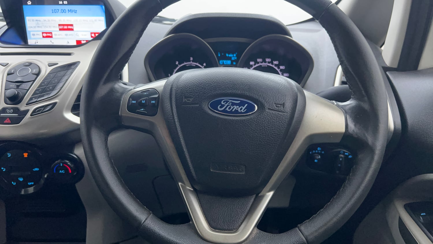 Used 2017 Ford EcoSport Titanium 1.5L TDCi Diesel Manual interior STEERING VIEW