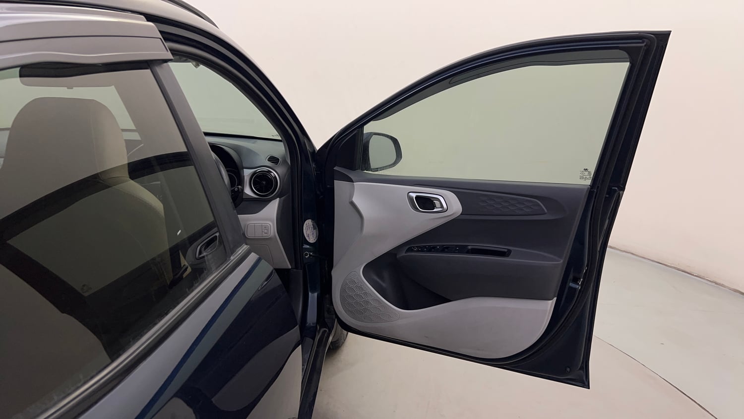 Used 2021 Hyundai Grand i10 Nios Sportz AMT 1.2 CRDi Diesel Automatic interior RIGHT FRONT DOOR OPEN VIEW