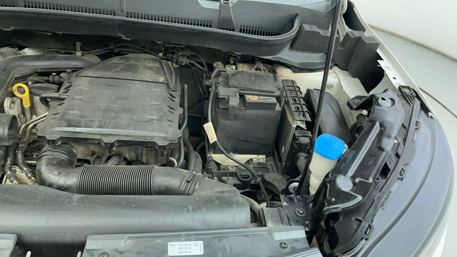 Used 2023 Skoda Kushaq Ambition 1.0L TSI MT Petrol Manual engine ENGINE LEFT SIDE VIEW