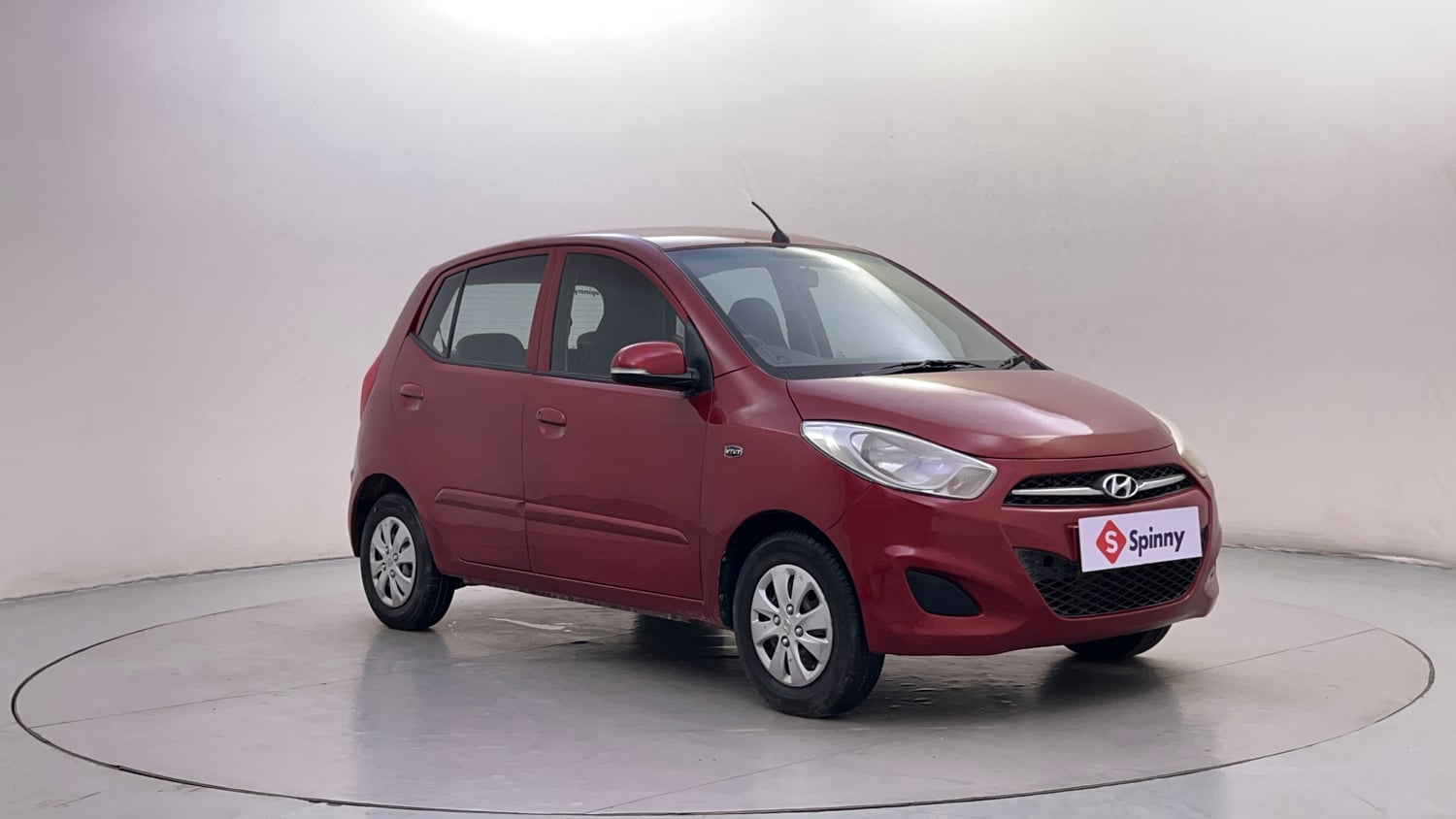 Used 2013 Hyundai i10 Sportz 1.2 AT Kappa2 Petrol Automatic exterior RIGHT FRONT CORNER VIEW