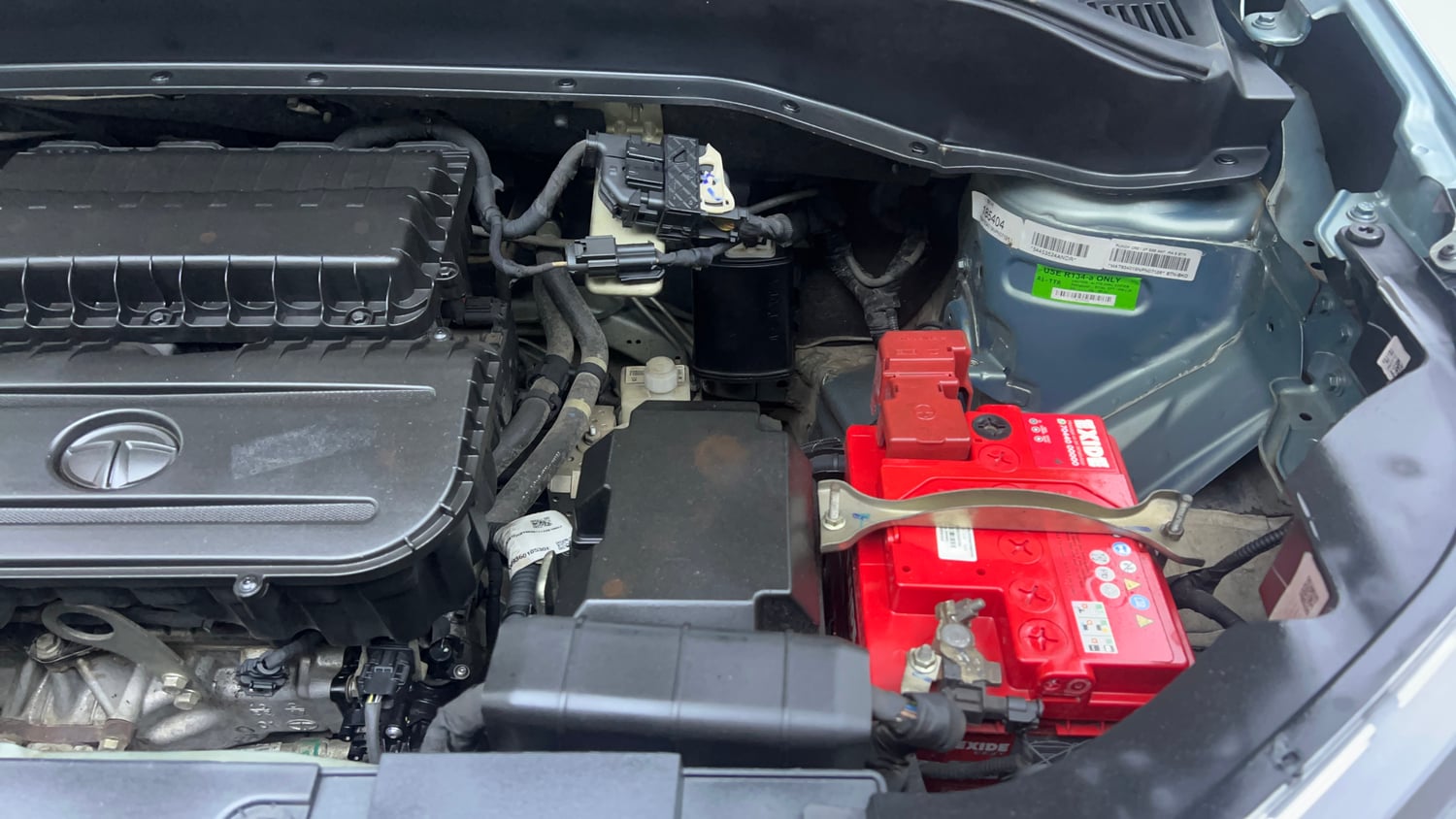 Used 2023 Tata Punch Creative IRA AMT Dual Tone Petrol Automatic engine ENGINE LEFT SIDE VIEW