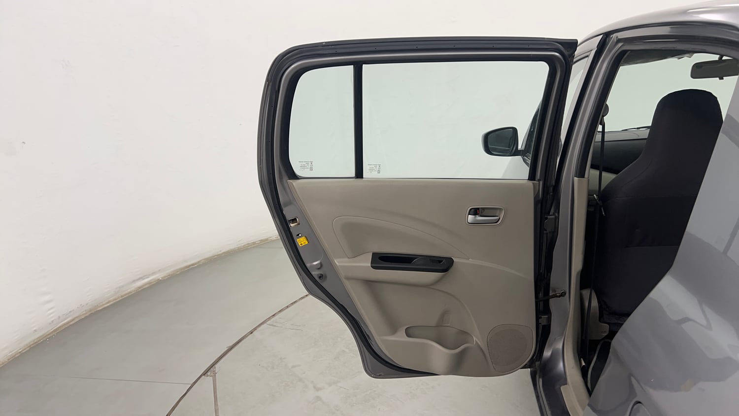 Used 2015 Maruti Suzuki Celerio VXi AMT Petrol Automatic interior LEFT REAR DOOR OPEN VIEW