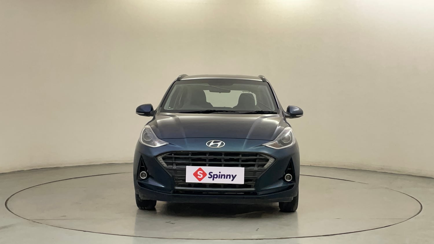 Used 2022 Hyundai Grand i10 Nios Sportz AMT 1.2 Kappa VTVT Petrol Automatic exterior FRONT VIEW