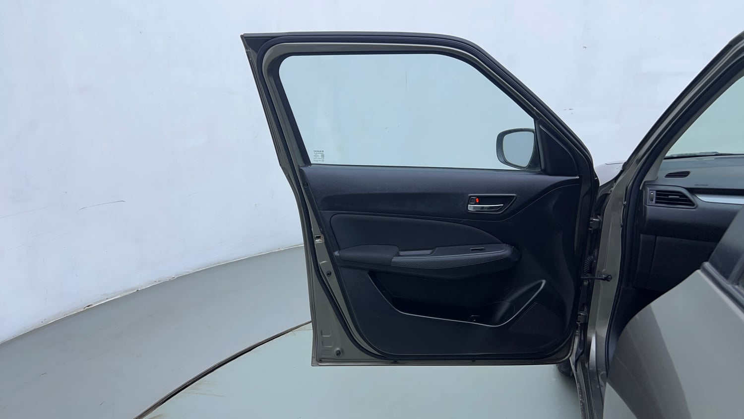 Used 2018 Maruti Suzuki Swift VXi AMT Petrol Automatic interior LEFT FRONT DOOR OPEN VIEW