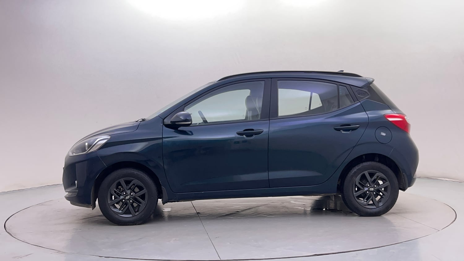 Used 2021 Hyundai Grand i10 Nios Sportz AMT 1.2 Kappa VTVT Petrol Automatic exterior LEFT SIDE VIEW