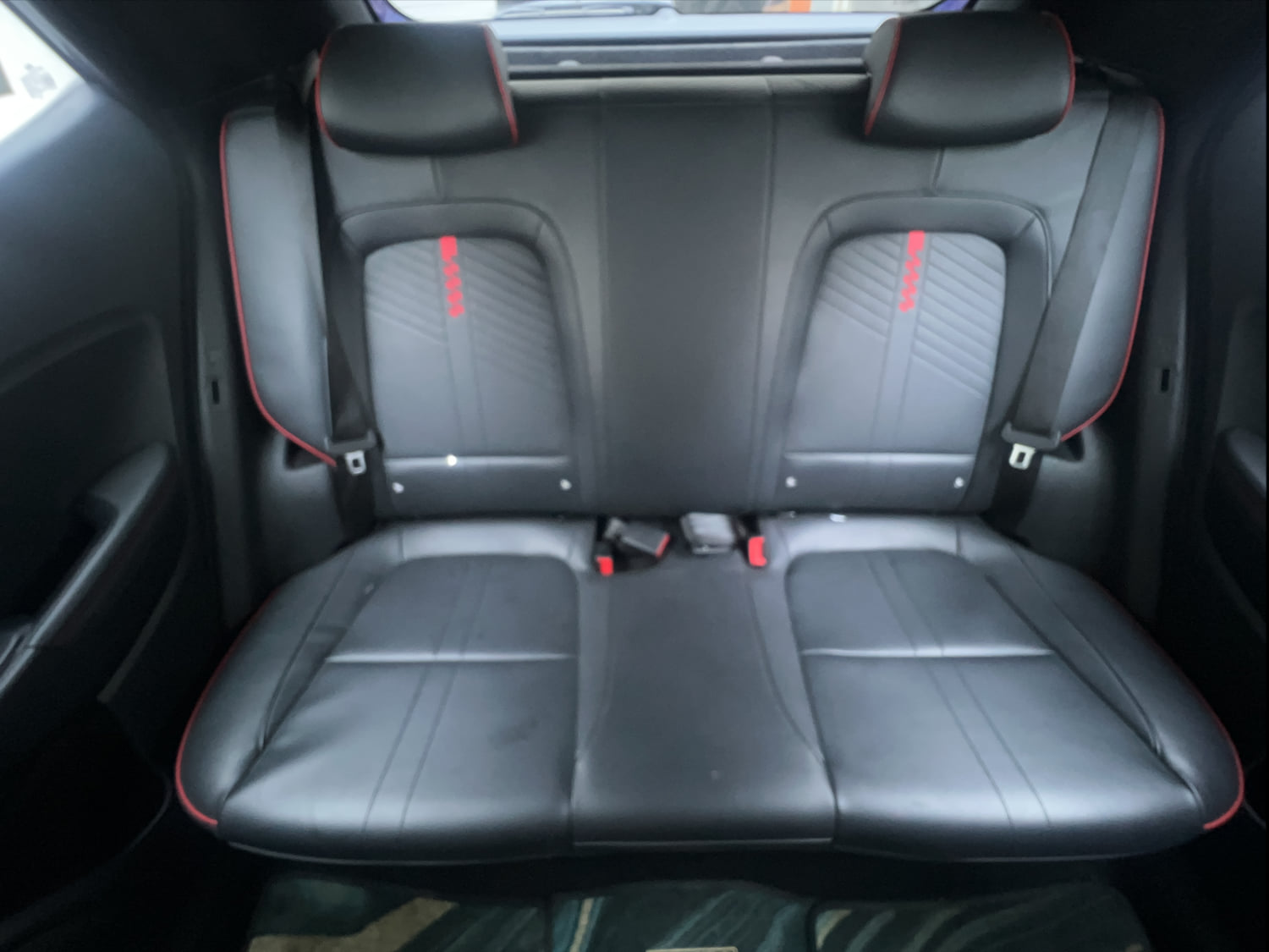 Used 2022 Hyundai Venue N-Line N6 DCT Dual Tone Petrol Automatic interior REAR SEAT CONDITION VIEW