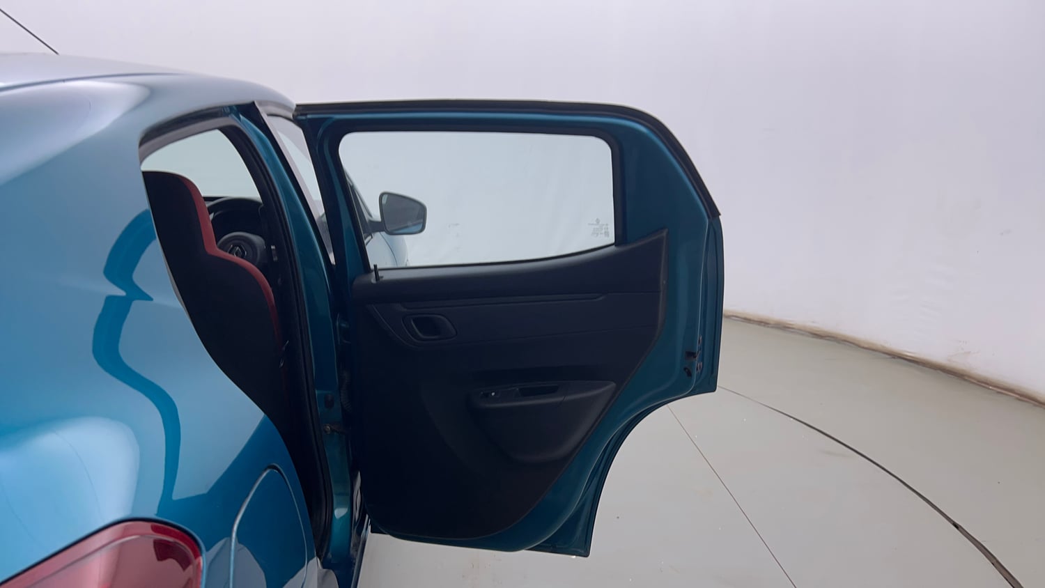 Used 2022 Renault Kwid RXT 1.0 AMT Petrol Automatic interior RIGHT REAR DOOR OPEN VIEW