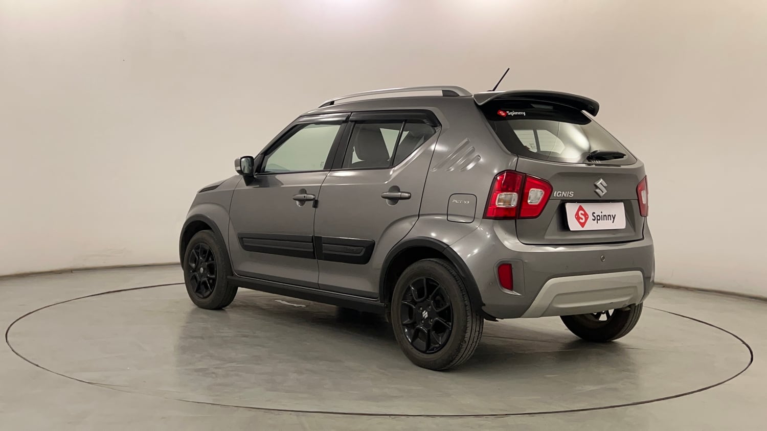 Used 2021 Maruti Suzuki Ignis Zeta 1.2 AMT Petrol Automatic exterior LEFT REAR CORNER VIEW