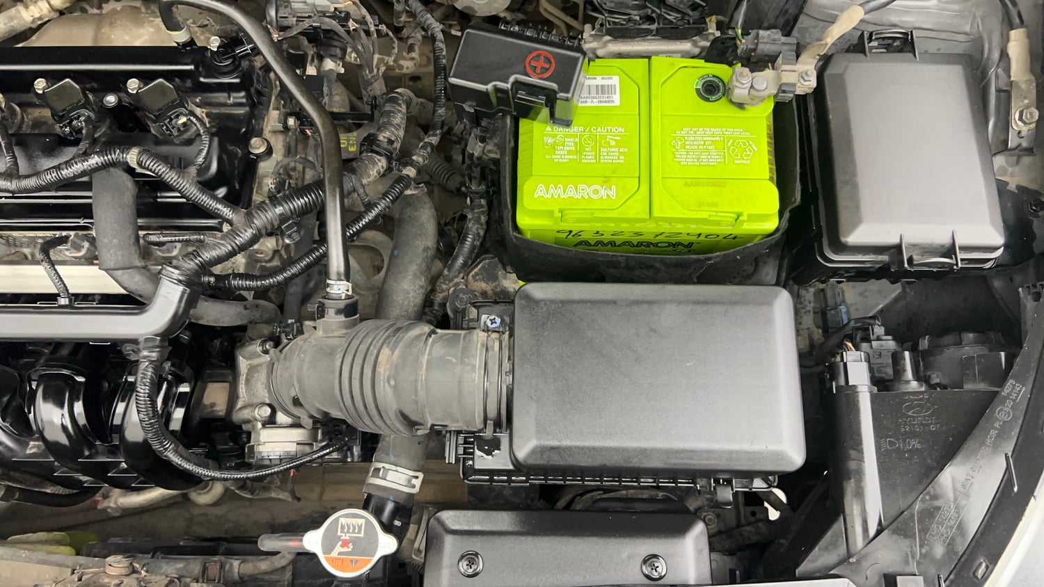 Used 2018 Hyundai Elite i20 Sportz 1.2 Petrol Manual engine ENGINE LEFT SIDE VIEW