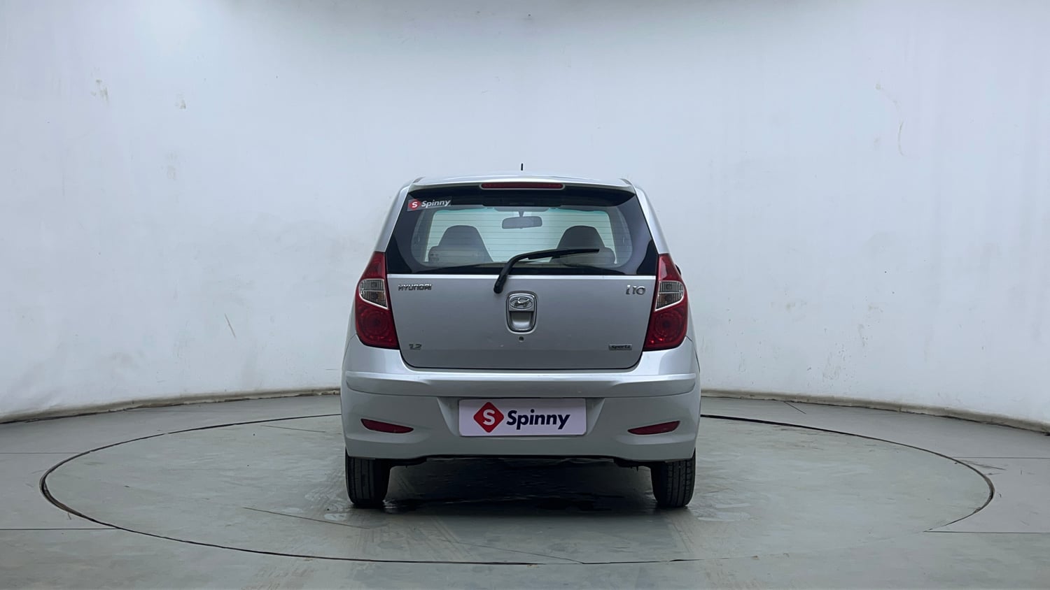 Used 2012 Hyundai i10 Sportz 1.2 Kappa2 Petrol Manual exterior BACK VIEW