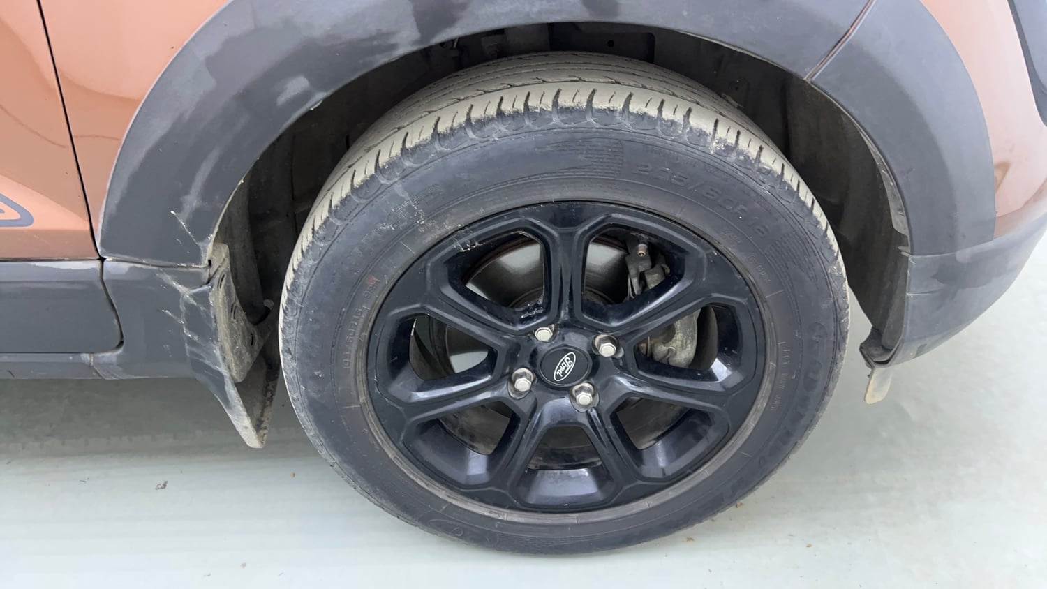 Used 2020 Ford EcoSport Thunder Edition Diesel Diesel Manual tyres RIGHT FRONT TYRE RIM VIEW