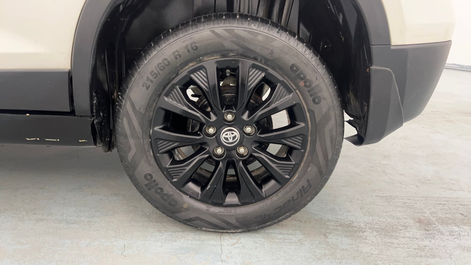 Used 2022 Toyota Urban Cruiser High Grade MT Petrol Manual tyres LEFT REAR TYRE RIM VIEW